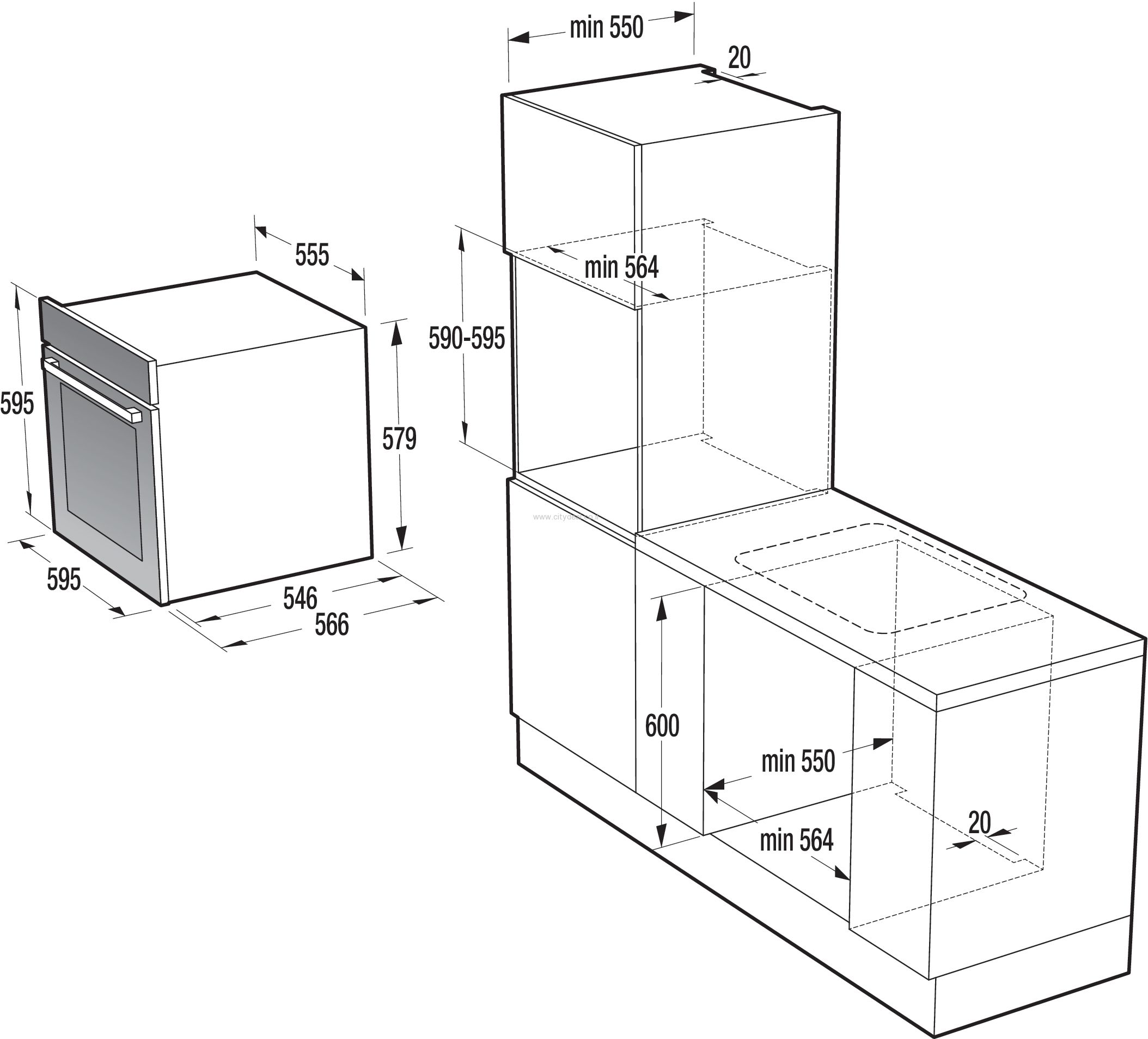 תנור בנוי gorenje דגם BOP747ORA – תמונה 3