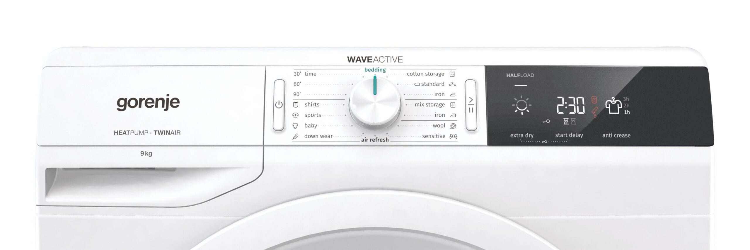 מייבש כביסה קונדנסור 9 ק״ג gorenje דגם DE92/G – תמונה 4