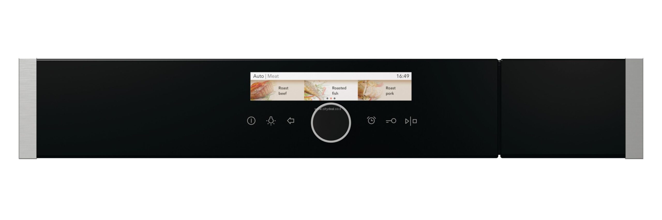 תנור בנוי Gorenje BCS798S24X ברוחב 60 ס"מ, שחור משולב נירוסטה, נפח 73 ליטר | משלוח מהיר