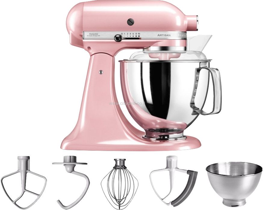 KITCHENAID 5KSM175EDR - מיקסר קיטשן אייד בצבע ורוד בייבי | יבואן רשמי – תמונה 4