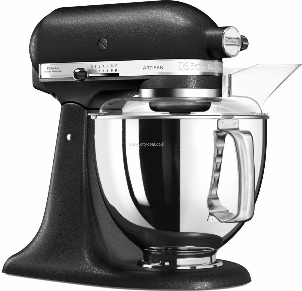 KITCHENAID 5KSM175PBK - מיקסר קיטשן אייד בצבע שחור יבואן רשמי