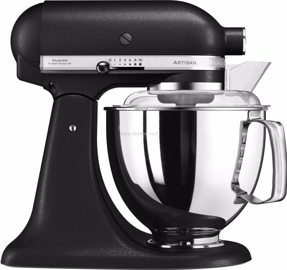 KITCHENAID 5KSM175PBK - מיקסר קיטשן אייד בצבע שחור יבואן רשמי – תמונה 3