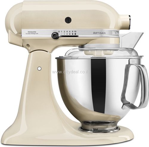 KITCHENAID 5KSM175EAC: מיקסר קיטשן אייד בצבע שקד יבואן רשמי