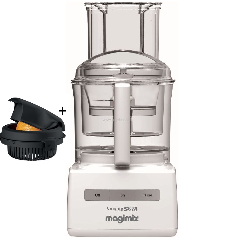 Magimix CS5200JWXL Premium: מעבד המזון המוביל 3.6 ליטר | לבן | תוצרת צרפת יבואן רשמי-משלוח מהיר – תמונה 2