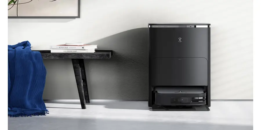 שואב אבק רובוטי מקרצף חכם ותחנת עגינה ECOVACS DEEBOT X2 OMNI תחנת עגינה קומפקטית ואלגנטית תחנת העגינה OMNI הכל ב-1 מציעה פתרון ניקיון אוטומטי לחלוטין, בגודל הקומפקטי ביותר מבית ECOVACS.