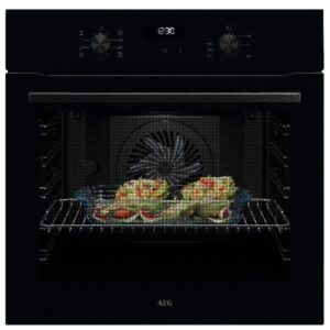 AEG ABU51201B תנור בנוי פרימיום 71 ליטר בגימור שחור תוצרת גרמניה | יבואן רשמי