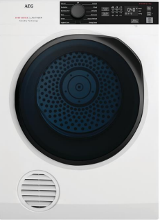 AEG clothes dryer model ADS754P5WBM-מייבש כביסה AEG דגם ADS754P5WBM מייבש הכביסה AEG ADS754P5WBM מציע חוויה מתקדמת ויכולות מרשימות כמו טכנולוגיית Steam Refresh לריענון וחיטוי וייבוש דיוקני על ידי חיישנים, והכל עם טכנולוגיה ששומרת על צבעי הבגדים באופן מרשים. מייבש הכביסה של AEG מאפשר נוחות וביצועים מרביים, ועם טכנולוגיות כמו RProSense ומערכת Clean Easy, הוא מבטיח שבגדיך יישמרו במצבם הטוב ביותר.