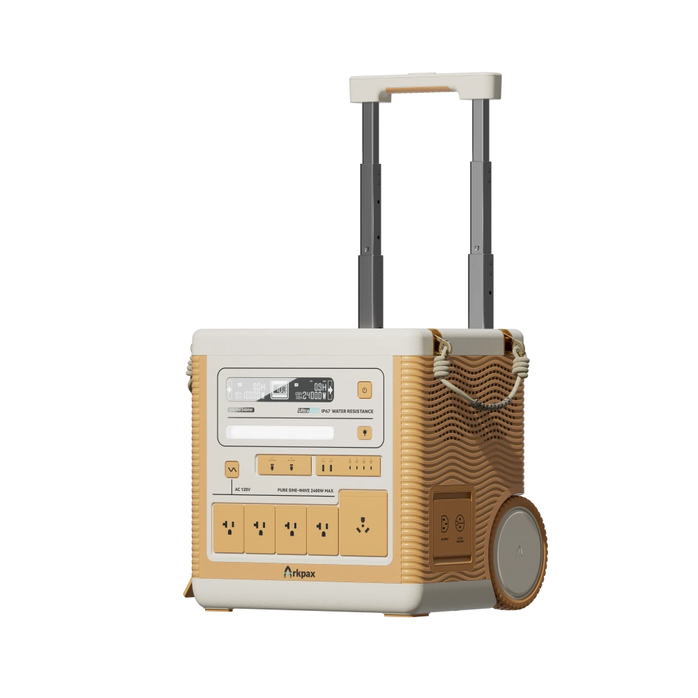 ARPAX ARK PRO2400 IP67 - תחנת כוח ניידת 2400W עמידה למים ואבק | יבואן רשמי – תמונה 8