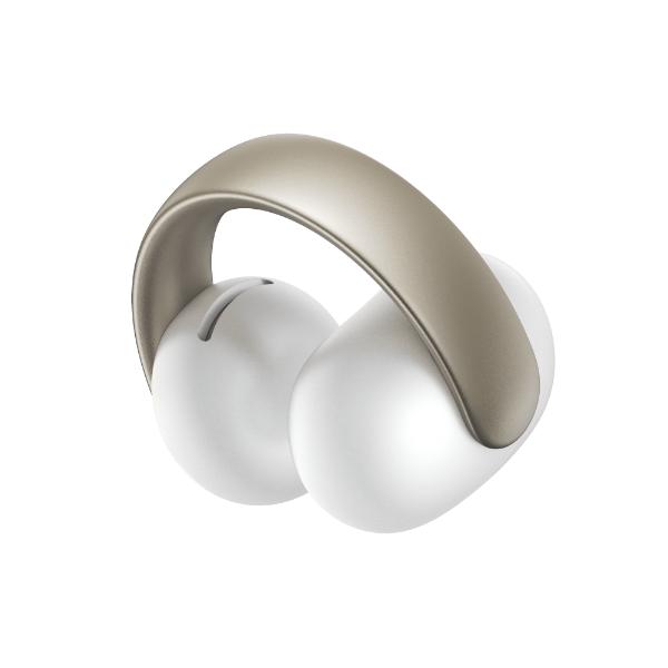 soundcore AeroClip - אוזניות Open Ear Clip-On לבן עם 4 מיקרופוני AI | יבואן רשמי – תמונה 3