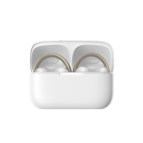 soundcore AeroClip - אוזניות Open Ear Clip-On לבן עם 4 מיקרופוני AI | יבואן רשמי – תמונה 5