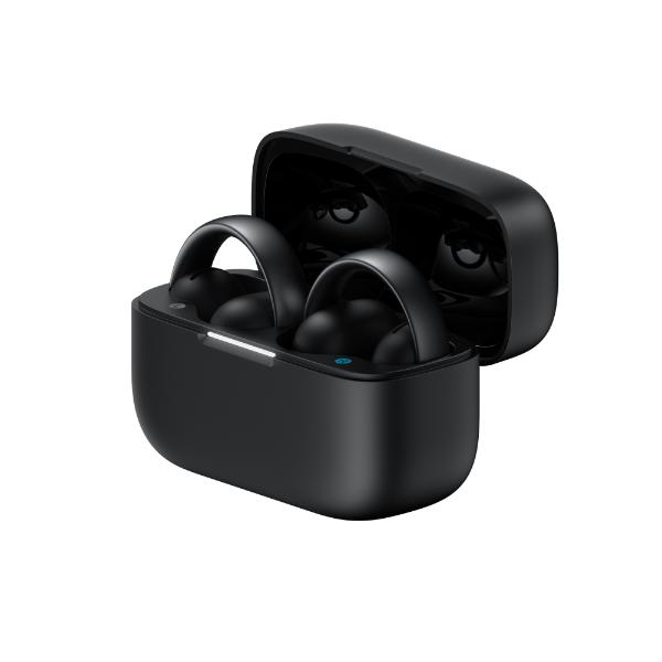 soundcore AeroClip - אוזניות Open Ear Clip-On שחורות עם 4 מיקרופוני AI | יבואן רשמי – תמונה 3