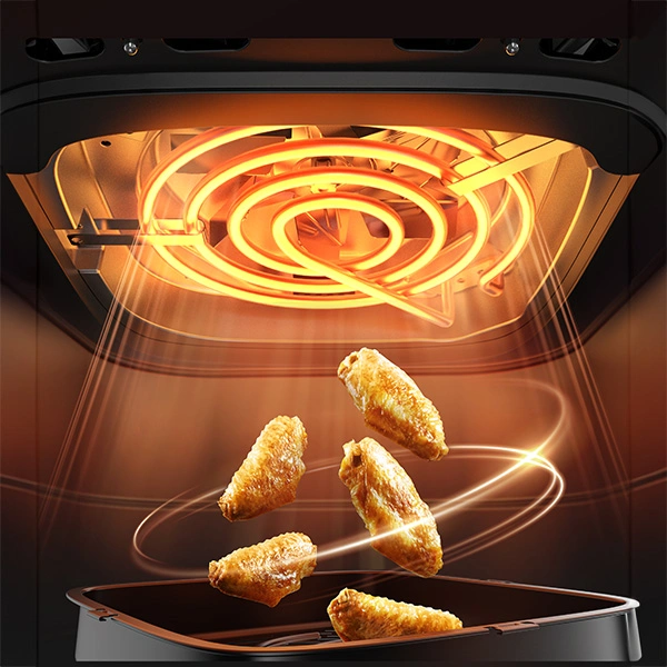 Xiaomi Air Fryer Essential 6L - סיר טיגון באוויר חם 6 ליטר לבישול בריא | יבואן רשמי-משלוח מהיר – תמונה 6