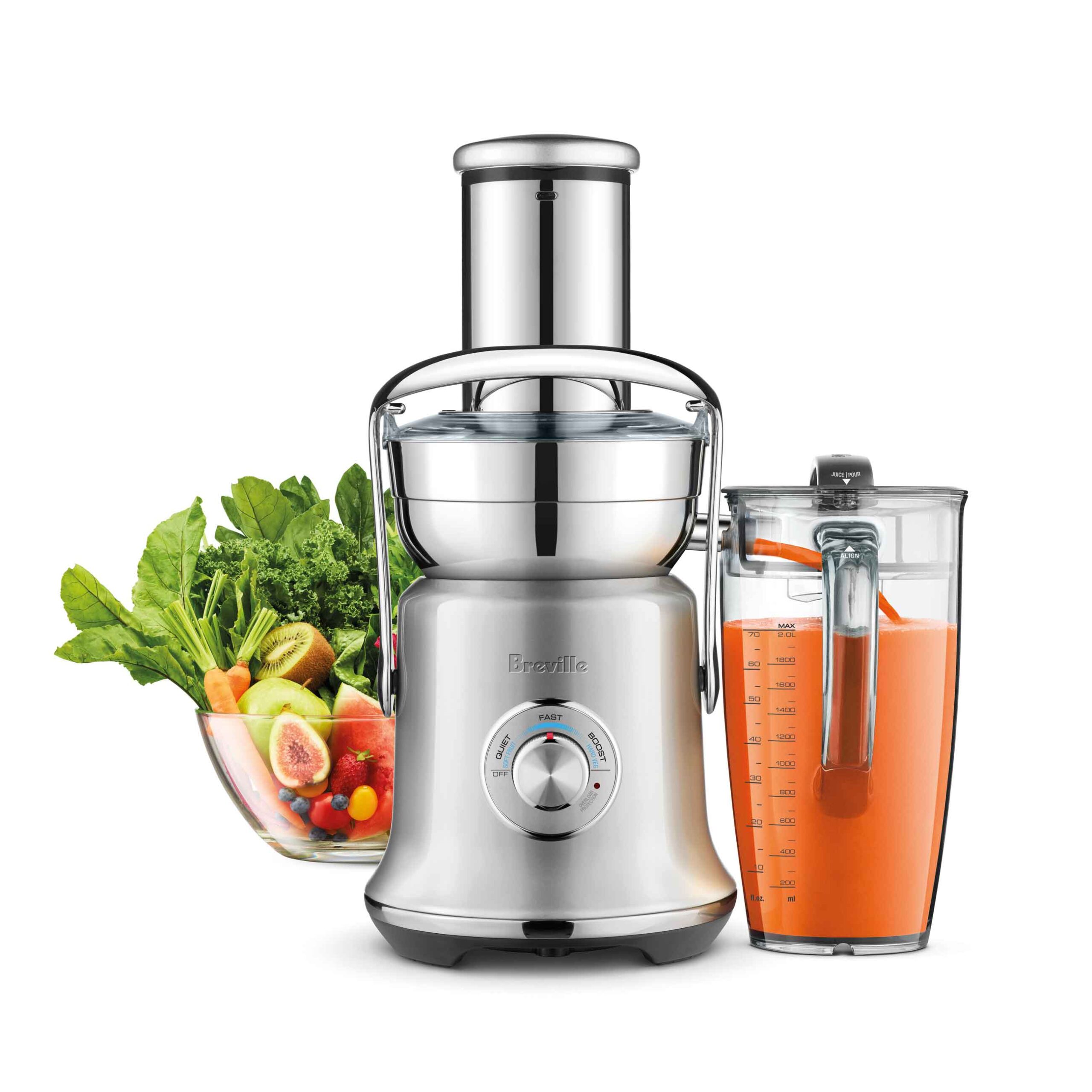 Breville BJE830BTR – מסחטת מיצים מקצועית מהירה שומרת ויטמינים - יבואן רשמי | משלוח מהיר – תמונה 5