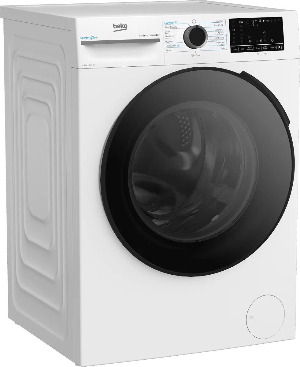 BEKO BK12120NX - מכונת כביסה פתח קדמי בקו 12 ק״ג 1400 סל״ד אינוורטר | יבואן רשמי-משלוח מהיר – תמונה 2