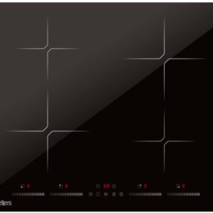 BELLERS BL602IND – כיריים אינדוקציה 60 ס"מ חד-פאזי שחור עם 4 אזורי חימום וטיימר נפרד לכל אזור | יבואן רשמי