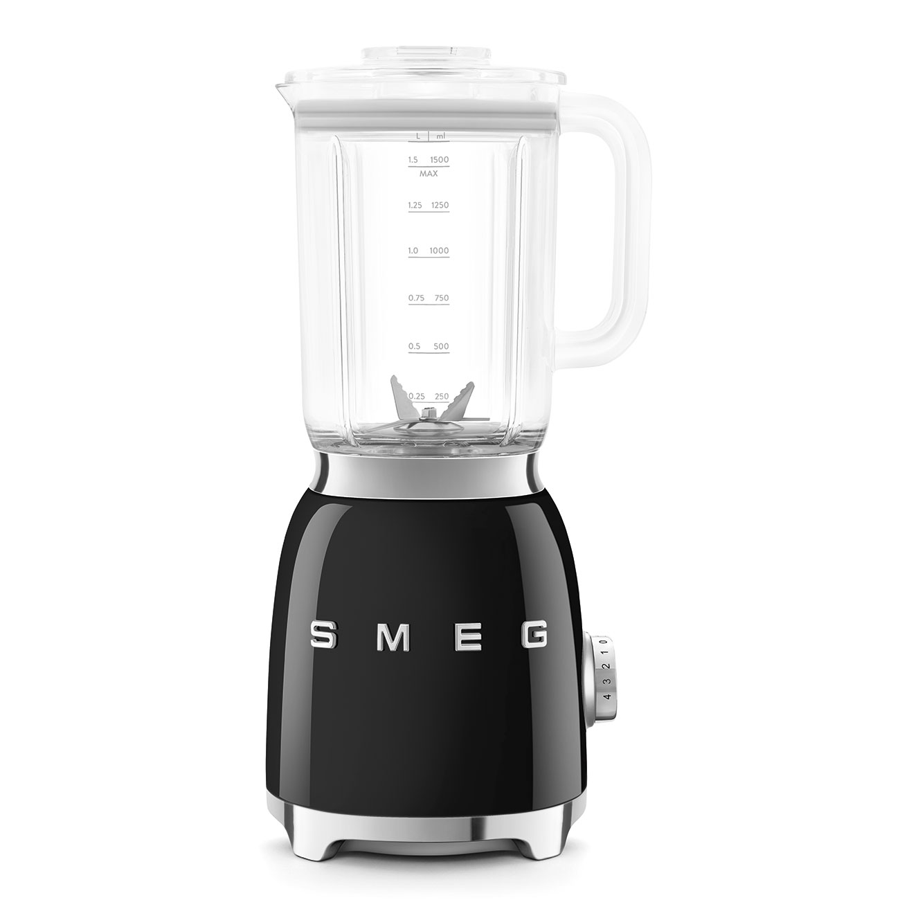 SMEG BLF03BLEU – בלנדר רטרו 800W עם קנקן Tritan בנפח 1.5 ל' סמג בצבע שחור – תמונה 5