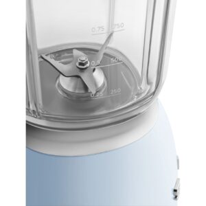 SMEG BLF03PBEU – בלנדר רטרו 800W עם קנקן Tritan בנפח 1.5 ל' סמג בצבע כחול