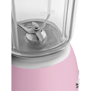 SMEG BLF03PKEU – בלנדר רטרו 800W עם קנקן Tritan בנפח 1.5 ל' סמג בצבע ורוד