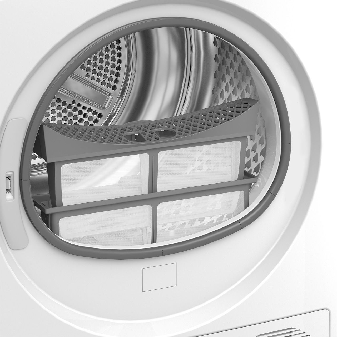מייבש כביסה 9 ק"ג Beko BM3T4935W עם קונדנסור משאבת חום וטיפול בקיטור - יבואן רשמי – תמונה 7