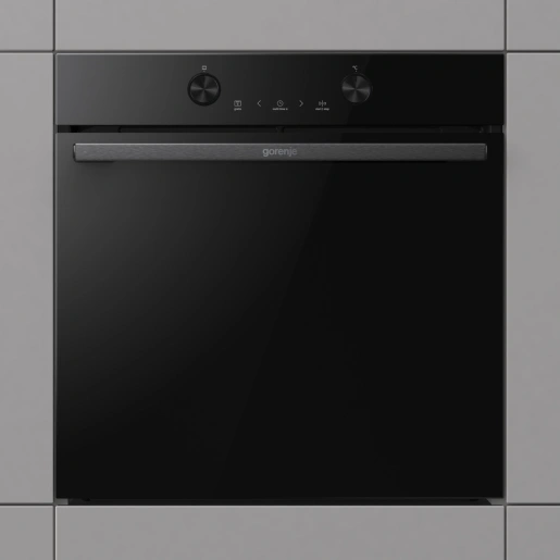 תנור בנוי Gorenje גורניה דגם BOS6737E05DBG נפח 77 ליטר עם תוכנית פיצה 300°C ודלת קרה | משלוח מהיר – תמונה 3