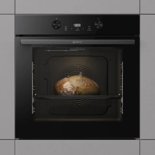 תנור בנוי Gorenje גורניה דגם BOS6737E05DBG נפח 77 ליטר עם תוכנית פיצה 300°C ודלת קרה | משלוח מהיר – תמונה 6