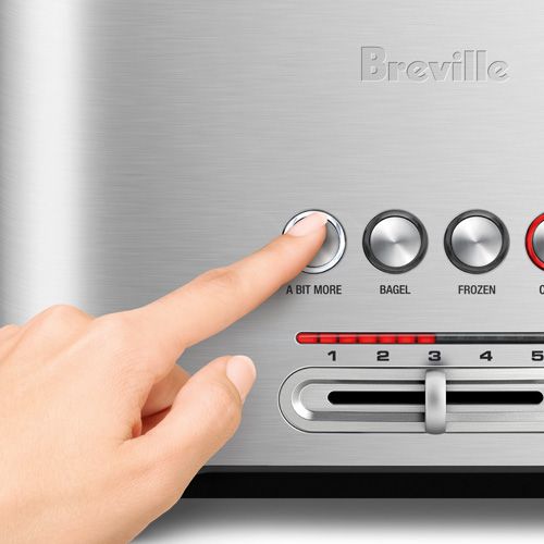 Breville BTA720BSS – מצנם חכם לשתי פרוסות עם בדיקת קלייה בזמן אמת והשלמת השחמה | יבואן רשמי-משלוח מהיר – תמונה 2