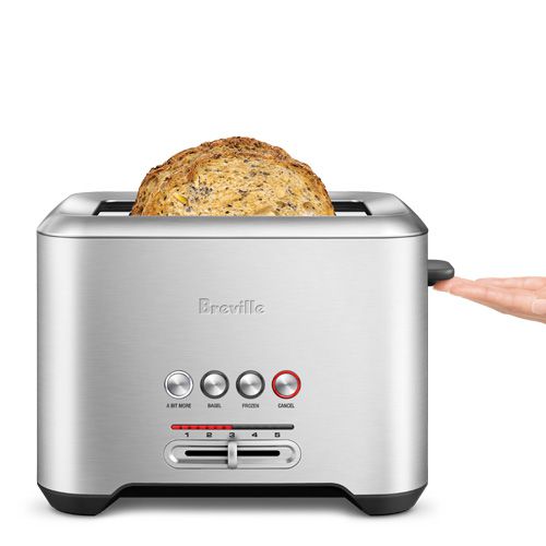 Breville BTA720BSS – מצנם חכם לשתי פרוסות עם בדיקת קלייה בזמן אמת והשלמת השחמה | יבואן רשמי-משלוח מהיר – תמונה 3