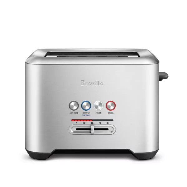 Breville BTA720BSS – מצנם חכם לשתי פרוסות עם בדיקת קלייה בזמן אמת והשלמת השחמה | יבואן רשמי-משלוח מהיר – תמונה 5