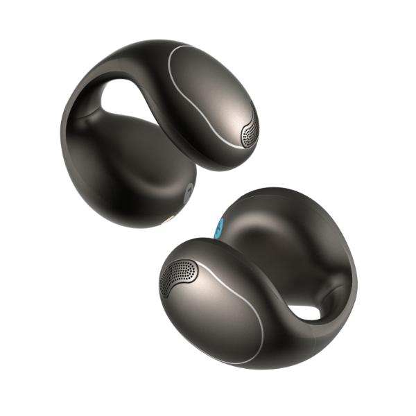 soundcore C40i – אוזניות Open Ear Clip-On שחורות לספורט יומיומי | יבואן רשמי