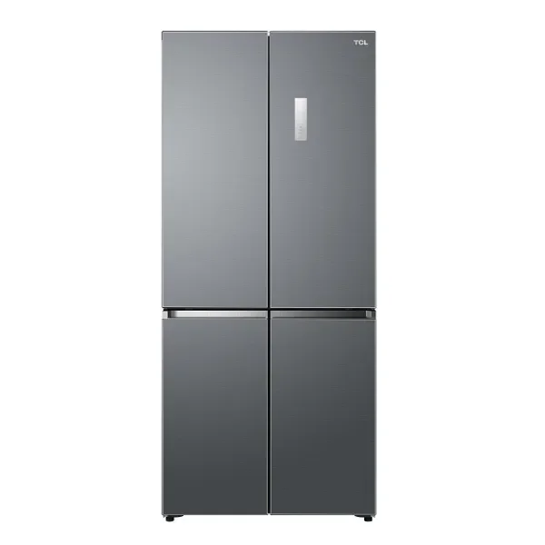 TCL C635CDB מקרר 4 דלתות מקפיא תחתון 521 ליטר נירוסטה מושחרת – תמונה 4