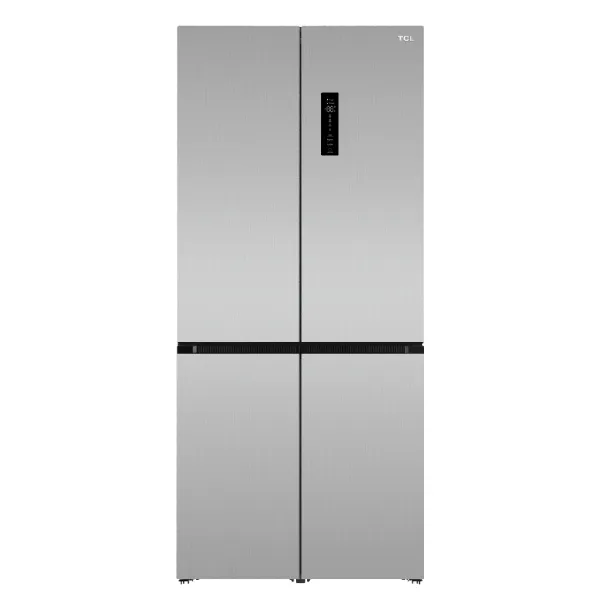 TCL C635CDN מקרר 4 דלתות מקפיא תחתון 521 ליטר נירוסטה