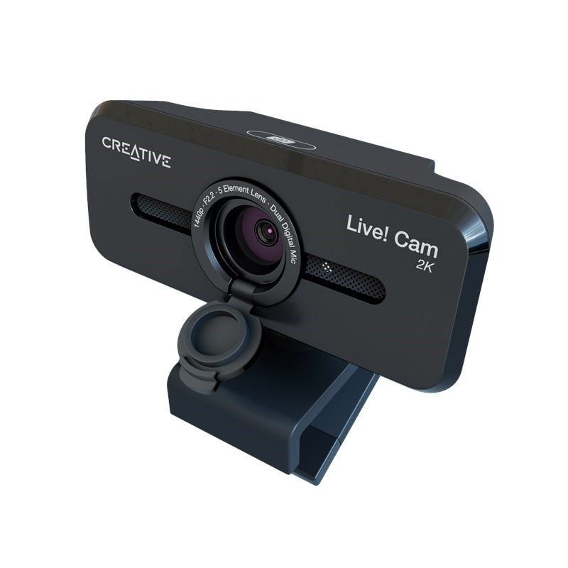 מצלמת רשת Creative Live! Cam Sync V3 2K קריאייטיב עם זום 4X ומיקרופון מובנה יבואן רשמי – תמונה 5