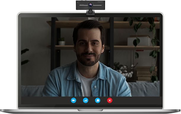 מצלמת רשת Creative Live! Cam Sync 4K קריאייטיב עם איזון תאורה אחורית BLC ומיקרופון מובנה יבואן רשמי – תמונה 2