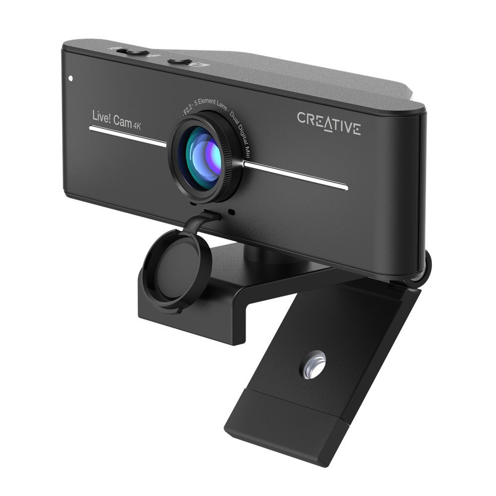 מצלמת רשת Creative Live! Cam Sync 4K קריאייטיב עם איזון תאורה אחורית BLC ומיקרופון מובנה יבואן רשמי – תמונה 7