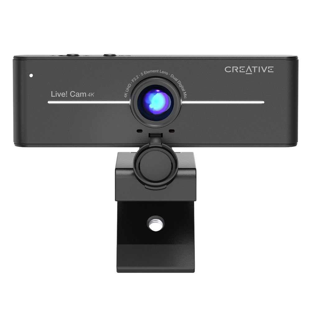 מצלמת רשת Creative Live! Cam Sync 4K קריאייטיב עם איזון תאורה אחורית BLC ומיקרופון מובנה יבואן רשמי – תמונה 9