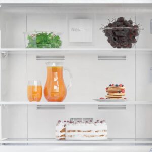 BEKO CN160237EXB - מקרר 2 דלתות בקו מקפיא תחתון 580 ליטר בנירוסטה מושחרת עם מצב שבת | יבואן רשמי-משלוח מהיר