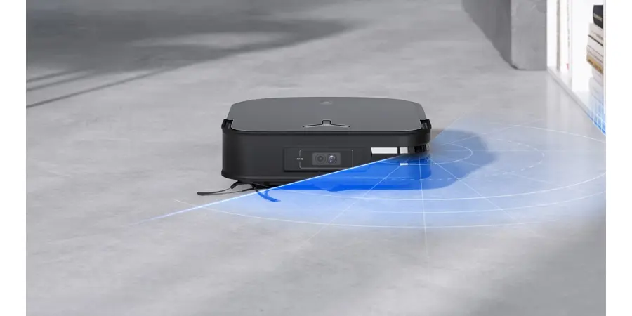 שואב אבק רובוטי מקרצף חכם ותחנת עגינה ECOVACS DEEBOT X2 OMNI עיצוב ריבועי, חדש וקומפקטי DEEBOT X2 OMNI מגיע בעיצוב חדש וקומפקטי עם חיישן Solid-state LiDAR כפול המוטמע במלואו בתוך גוף המכשיר. מברשת הצד הארוכה וחיישן הקיר המובנה מספקים ניקיון מושלם גם בפינות, עם כיסוי של 99.77% מהשטח.