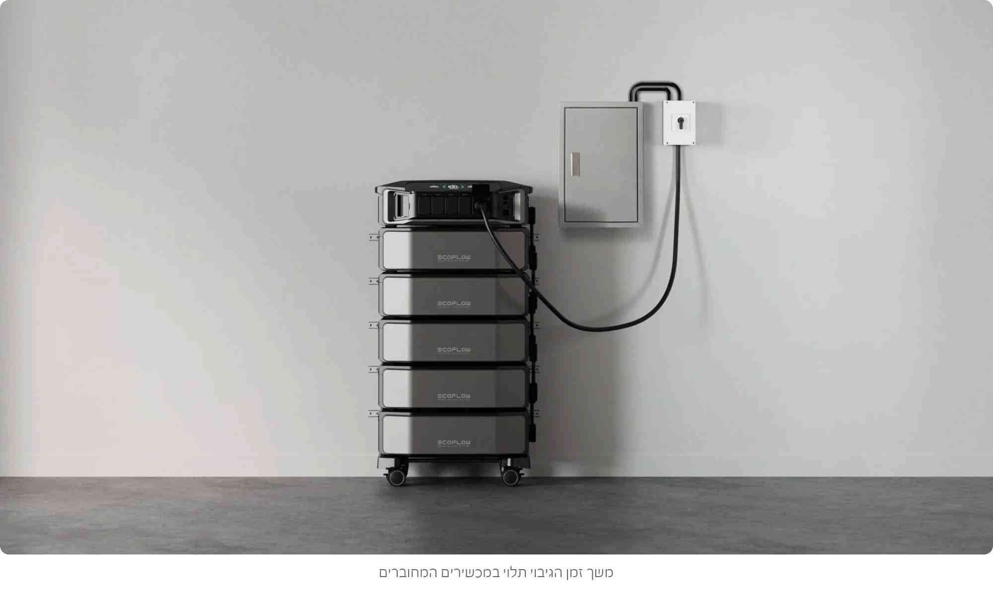 ממיר מתח ECOFLOW DELTA PRO ULTRA 6900W – לתחנת כוח ביתית | יבואן רשמי – תמונה 3