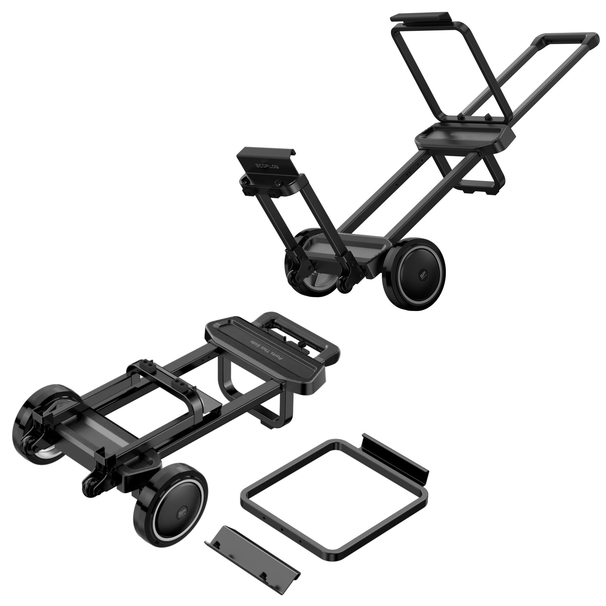עגלת נשיאה מקורית EcoFlow DELTA Ultra - לניידות מושלמת בשטח ובבית – תמונה 3