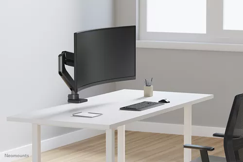 Neomounts DS70PLUS-450BL1 – זרוע שולחנית למסכי מחשב עד 49 אינץ' עם מנגנון גז | יבואן רשמי – תמונה 4