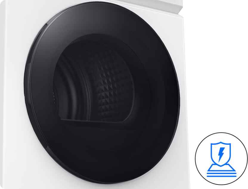 Samsung DV90DB7845GE – מייבש כביסה 9 ק"ג Heat Pump עם AI Dry ודלת דו-כיוונית | יבואן רשמי – תמונה 2