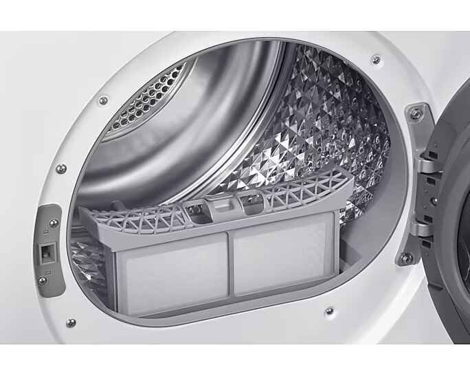 Samsung DV90DG52A0AE – מייבש כביסה 9 ק"ג בטכנולוגיית Heatpump – תמונה 7
