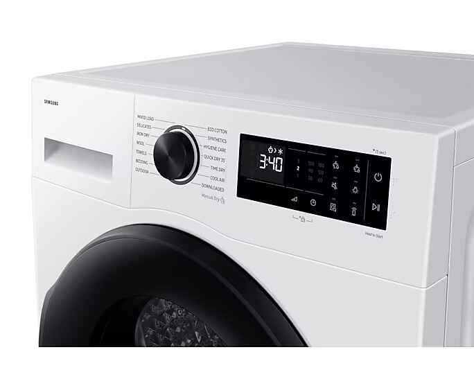 Samsung DV90DG52A0AE – מייבש כביסה 9 ק"ג בטכנולוגיית Heatpump – תמונה 8