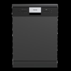 מדיח כלים רחב Toshiba DW-14F7ME(B)-IL טושיבה 60 ס"מ נירוסטה שחורה עם פתיחה אוטומטית ו-WiFi יבואן רשמי