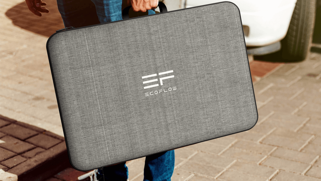 פאנל סולארי EcoFlow 220W נייד ומתקפל