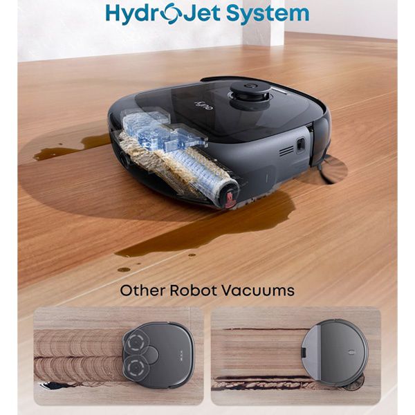 שואב אבק רובוטי שוטף eufy Robot Vacuum Omni E25 – תחנת All-in-One עם שאיבה 20,000Pa - יבואן רשמי | משלוח מהיר – תמונה 4