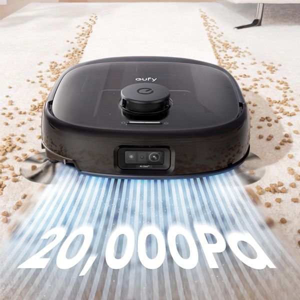 שואב אבק רובוטי שוטף eufy Robot Vacuum Omni E25 – תחנת All-in-One עם שאיבה 20,000Pa - יבואן רשמי | משלוח מהיר – תמונה 5