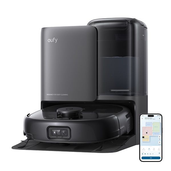 שואב אבק רובוטי שוטף eufy Robot Vacuum Omni E25 – תחנת All-in-One עם שאיבה 20,000Pa - יבואן רשמי | משלוח מהיר – תמונה 8