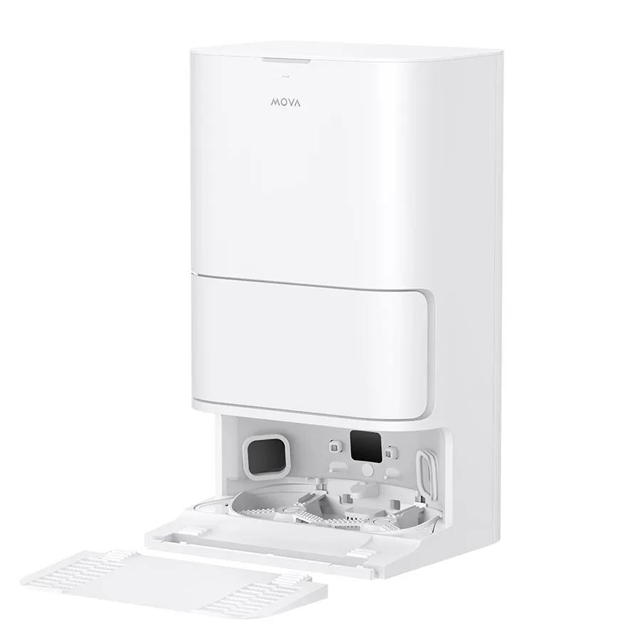 שואב שוטף רובוטי MOVA E40 Ultra – עוצמת שאיבה 19,000Pa עם תחנת All-in-One | יבואן רשמי-משלוח מהיר – תמונה 13