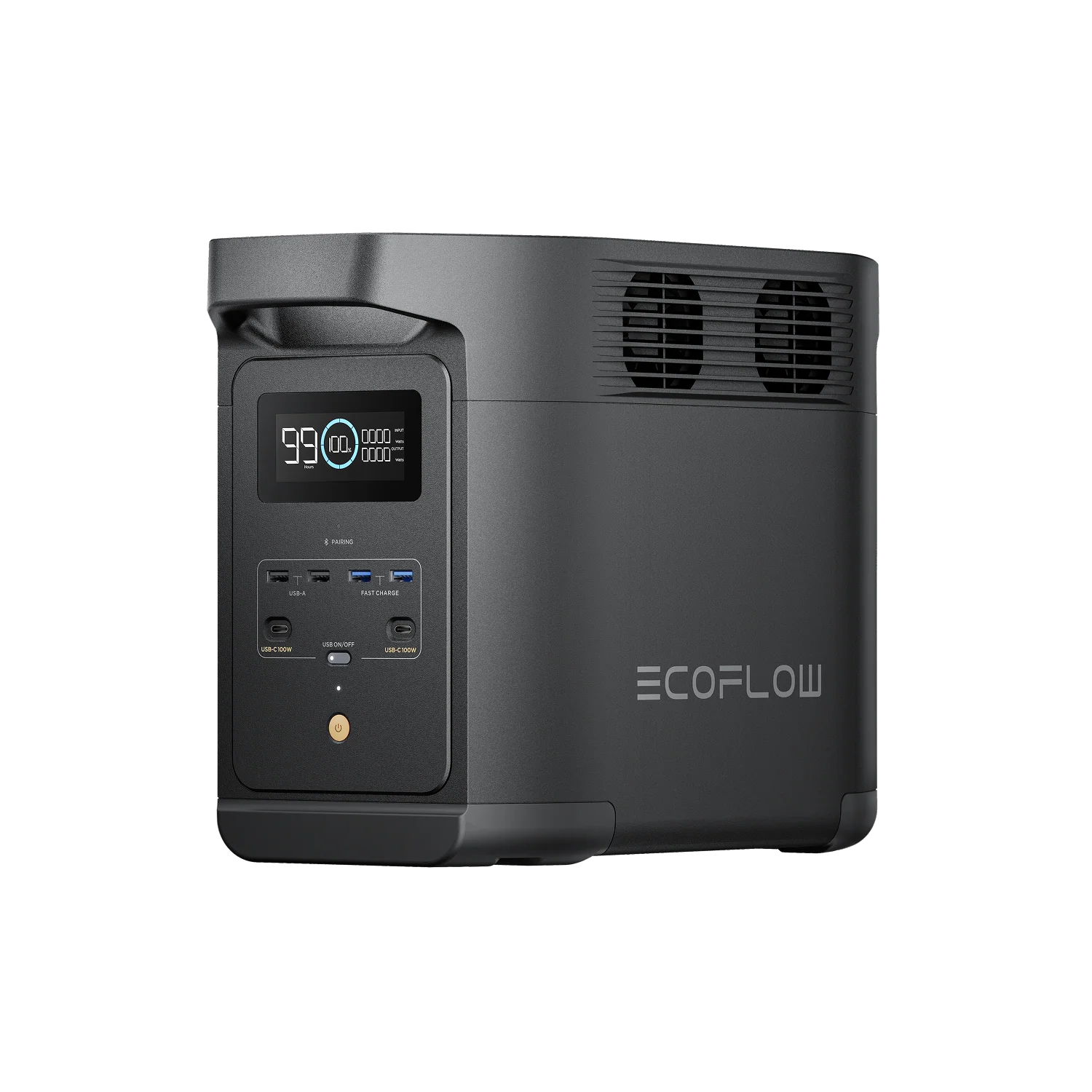 תחנת כוח ניידת EcoFlow DELTA 2 Black E980 – גיבוי חשמל חכם 980Wh | יבואן רשמי-משלוח מהיר – תמונה 2